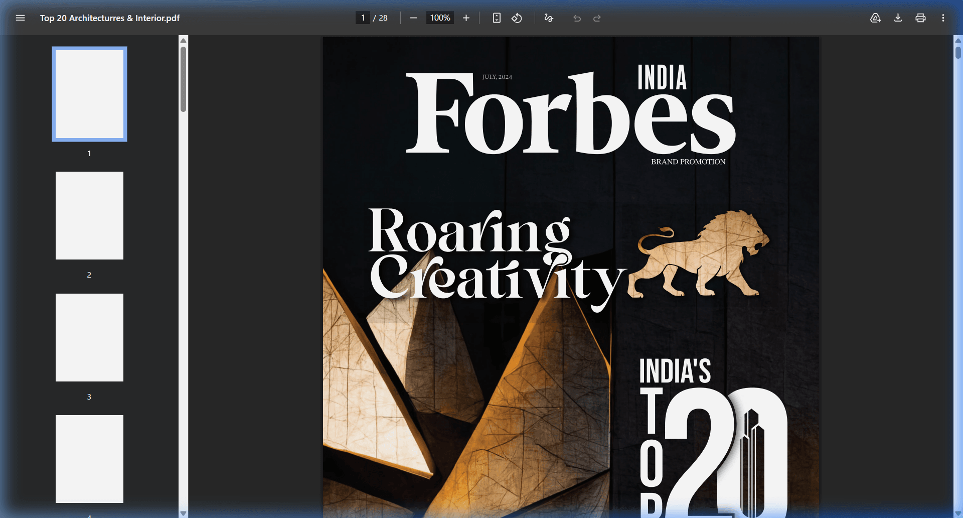 Forbes India Cover