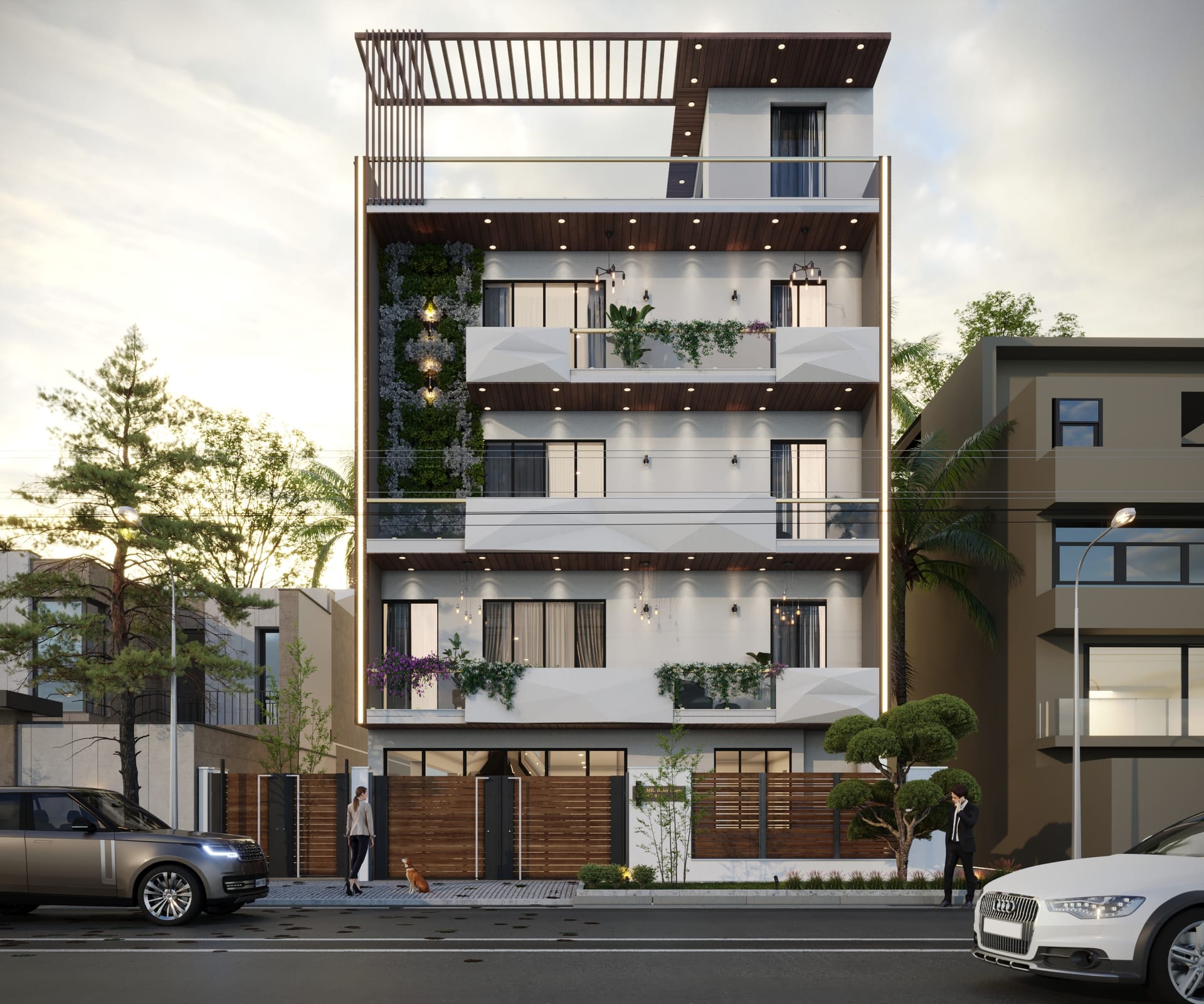 Architectural Landmarks & Elevations